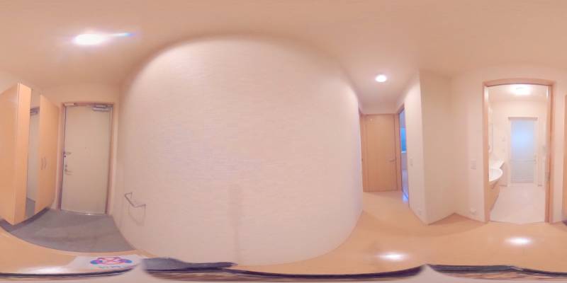 パノラマ画像玄関