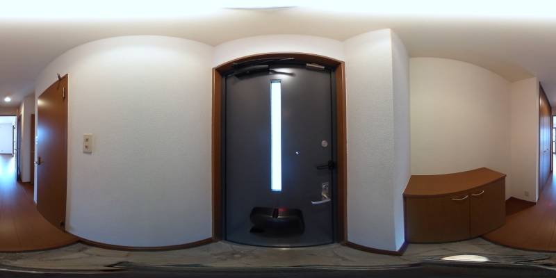 パノラマ画像玄関