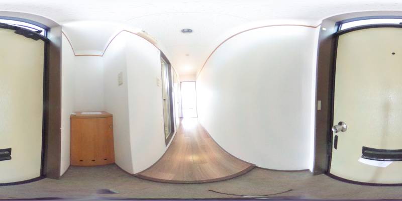 パノラマ画像玄関