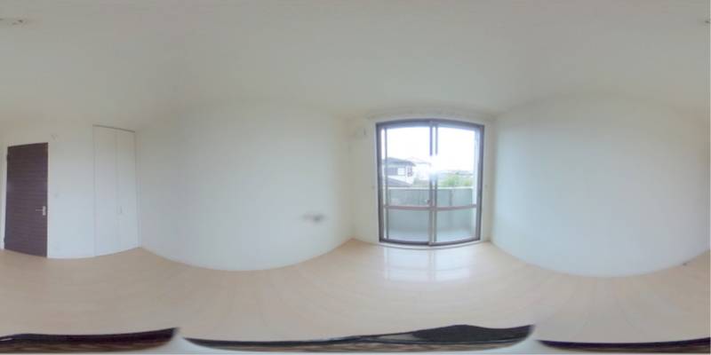 パノラマ画像洋室