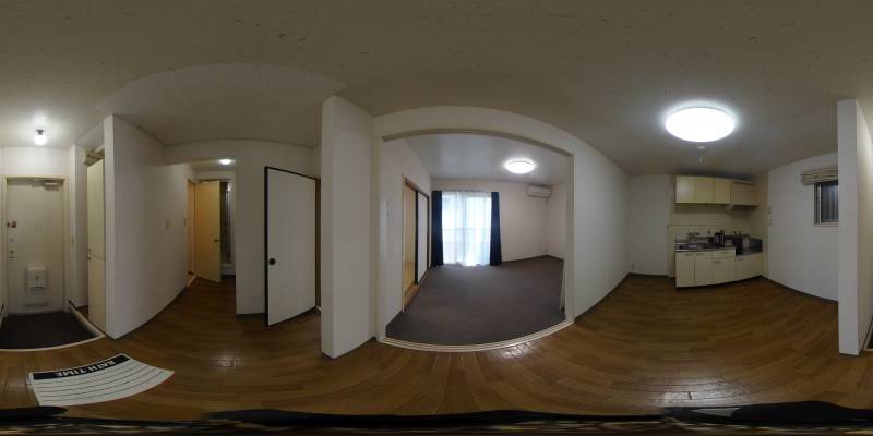 パノラマ画像玄関