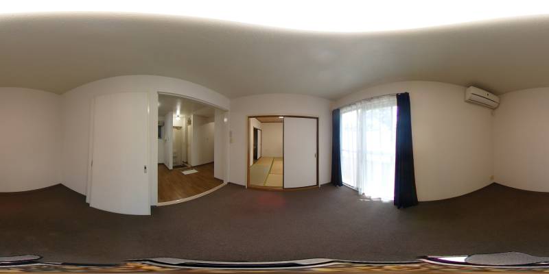 パノラマ画像洋室