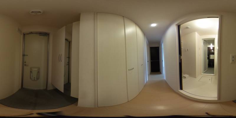 パノラマ画像玄関