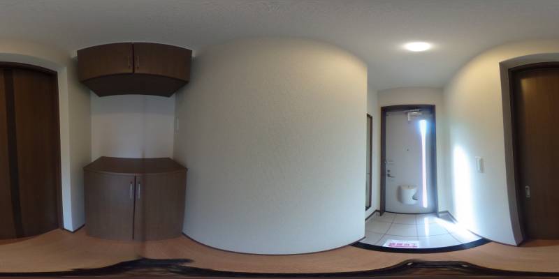パノラマ画像玄関
