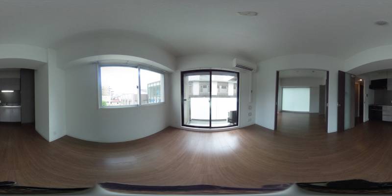 パノラマ画像リビング