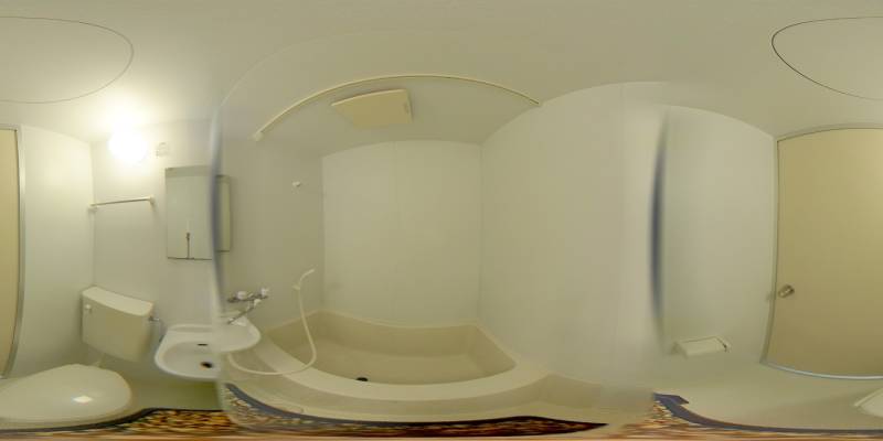 パノラマ画像バスルーム