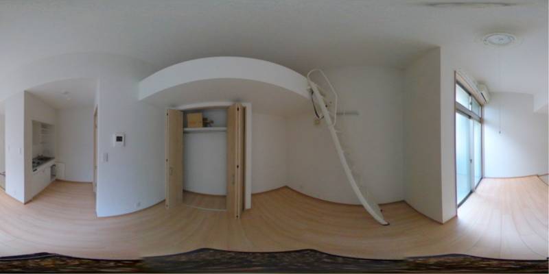 パノラマ画像洋室