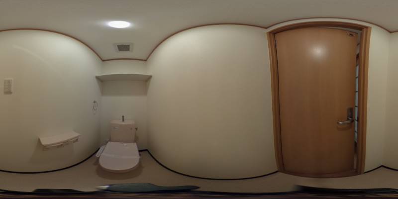 パノラマ画像トイレ