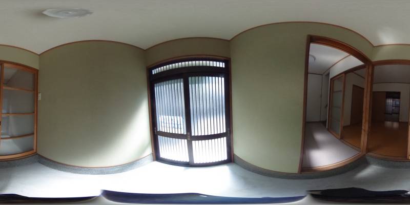 パノラマ画像玄関