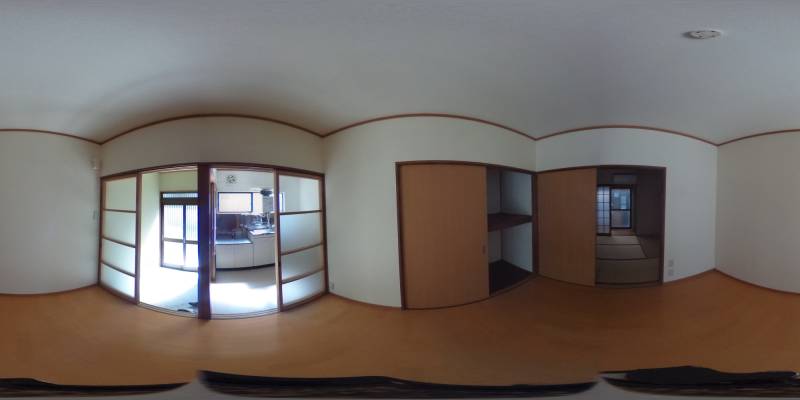 パノラマ画像洋室