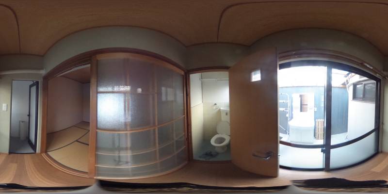 パノラマ画像トイレ