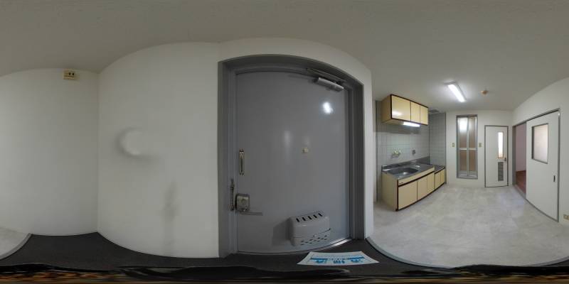 パノラマ画像玄関