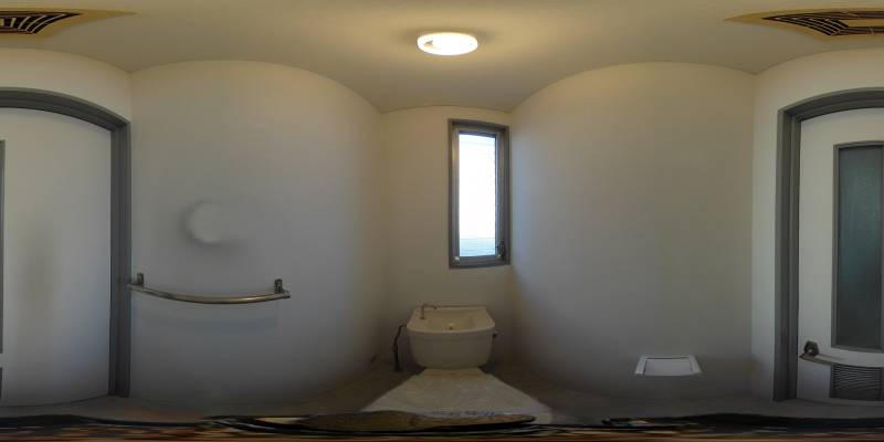 パノラマ画像トイレ