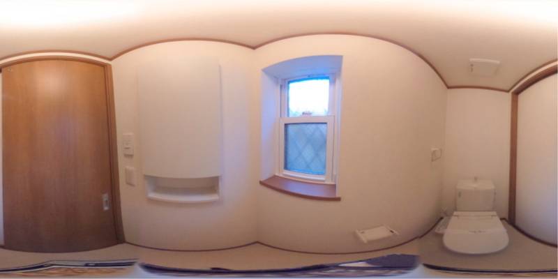 パノラマ画像トイレ