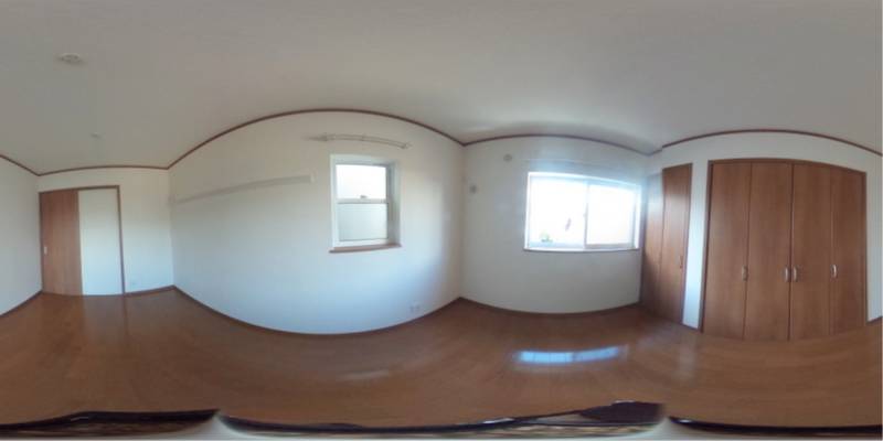 パノラマ画像洋室