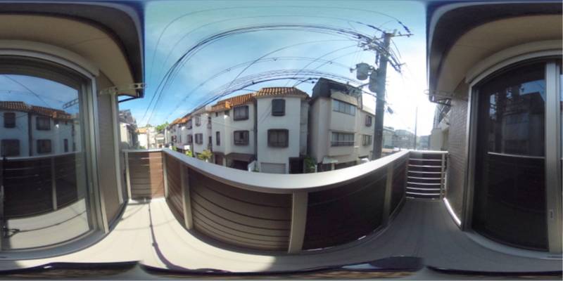 パノラマ画像洗面所