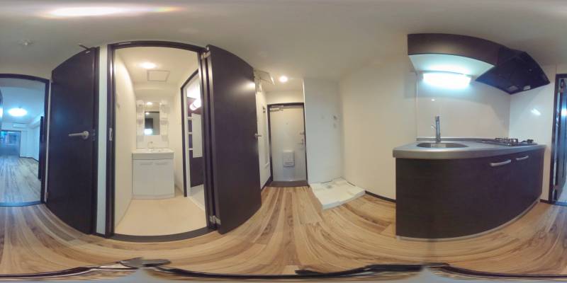 パノラマ画像キッチン