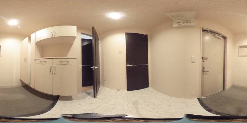 パノラマ画像玄関