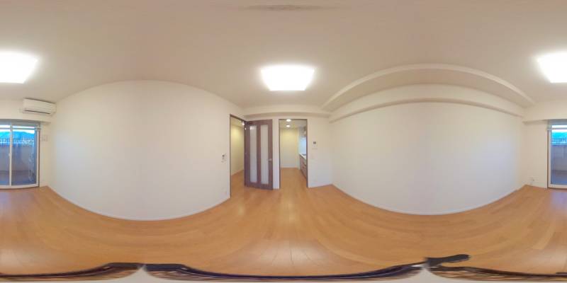 パノラマ画像洋室