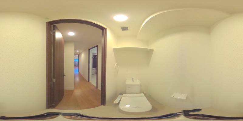 パノラマ画像トイレ