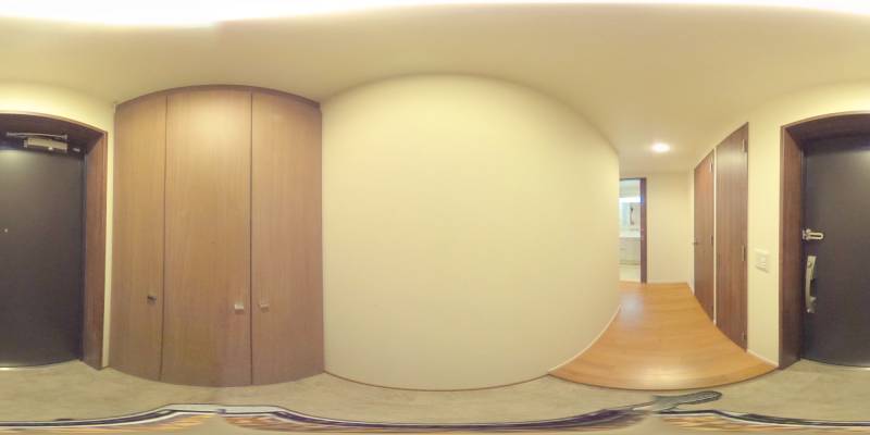 パノラマ画像玄関