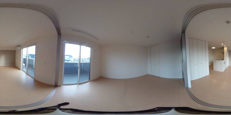 パノラマ画像洋室