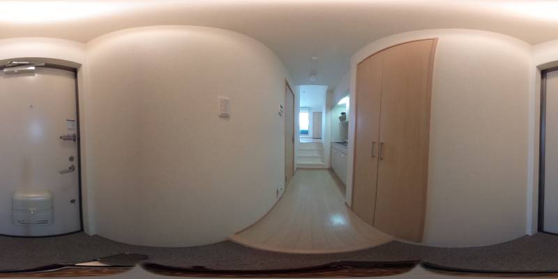 パノラマ画像玄関