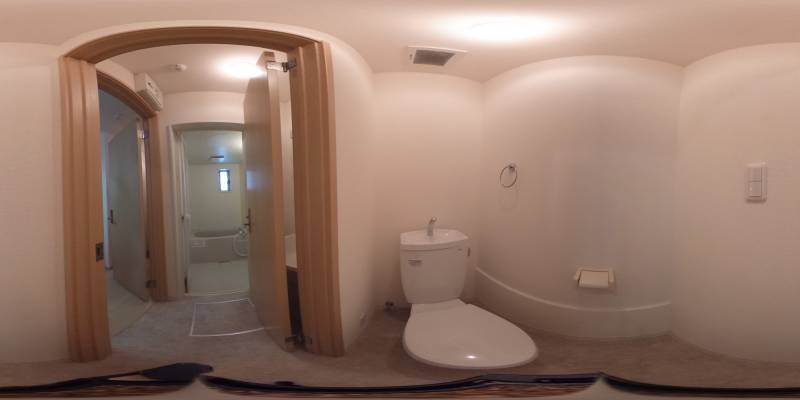 パノラマ画像トイレ