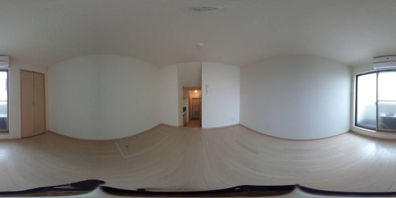 パノラマ画像洋室