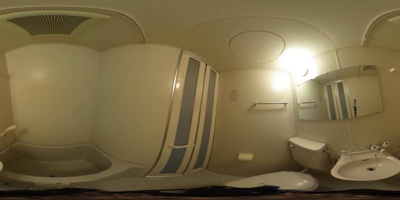 パノラマ画像バスルーム