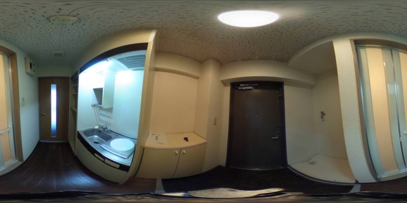 パノラマ画像玄関