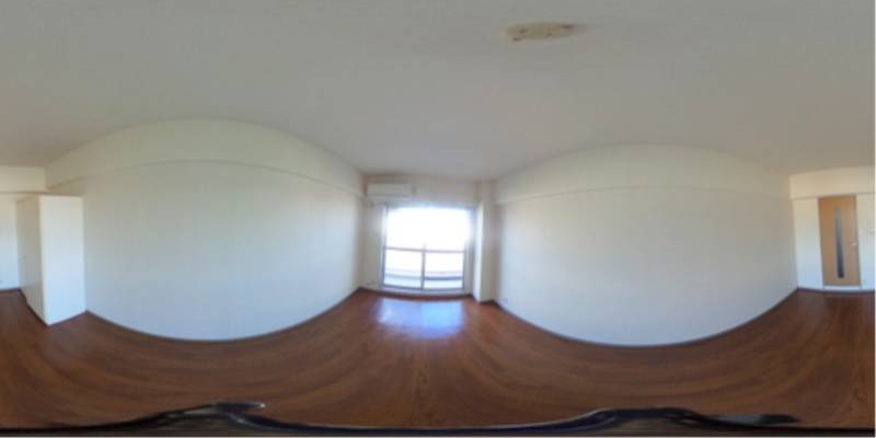 パノラマ画像洋室