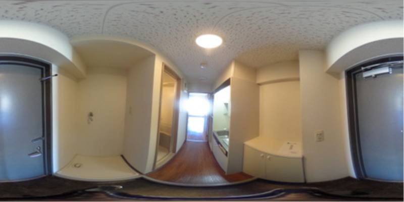 パノラマ画像玄関