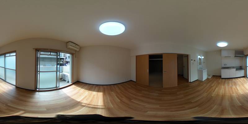 パノラマ画像リビング