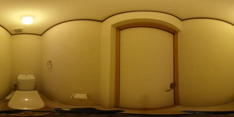 パノラマ画像トイレ