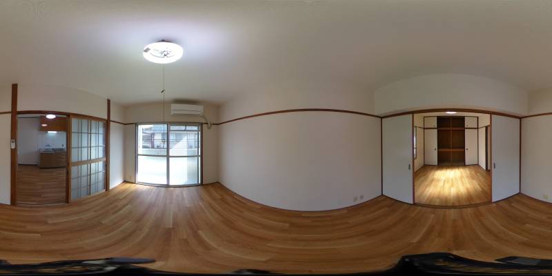 パノラマ画像洋室