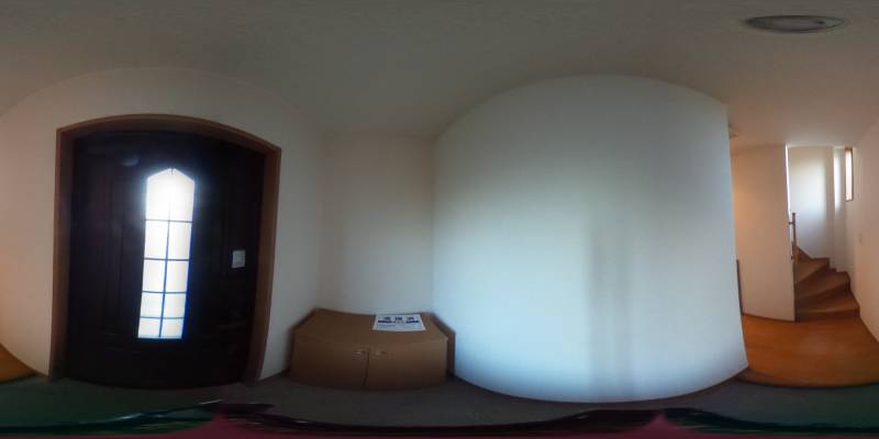 パノラマ画像玄関