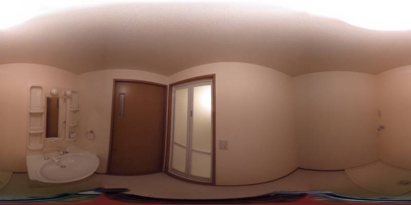 パノラマ画像洗面所