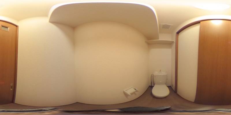パノラマ画像トイレ