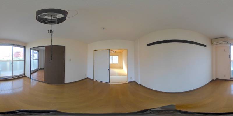 パノラマ画像洋室