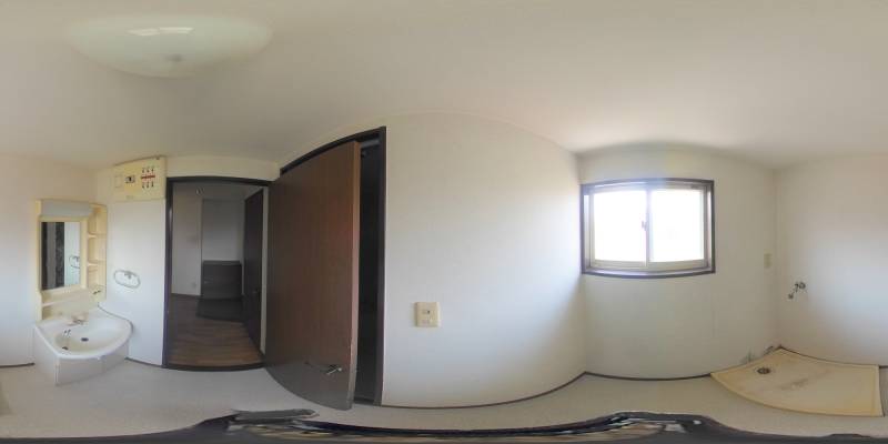 パノラマ画像洗面所