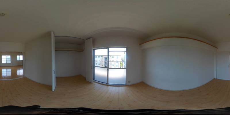 パノラマ画像洋室