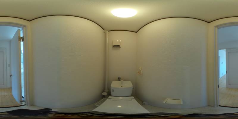 パノラマ画像トイレ