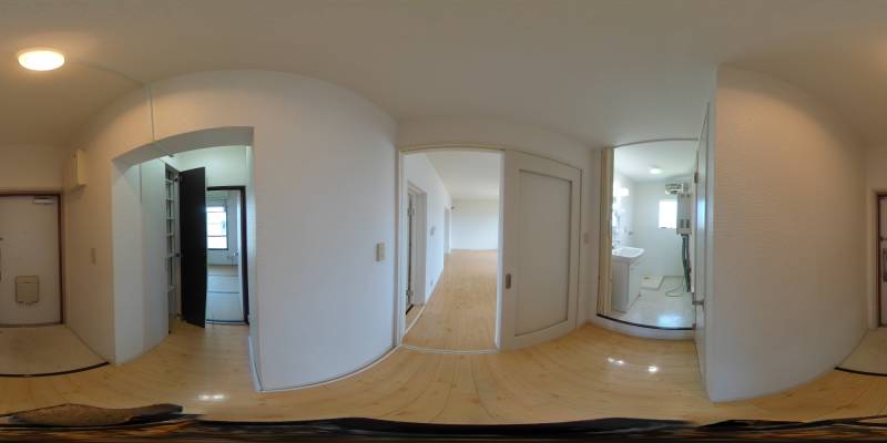 パノラマ画像玄関