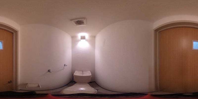 パノラマ画像トイレ