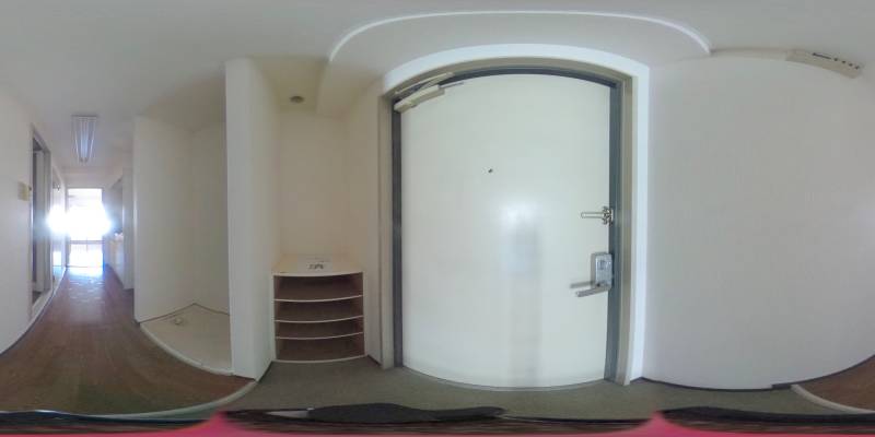 パノラマ画像玄関