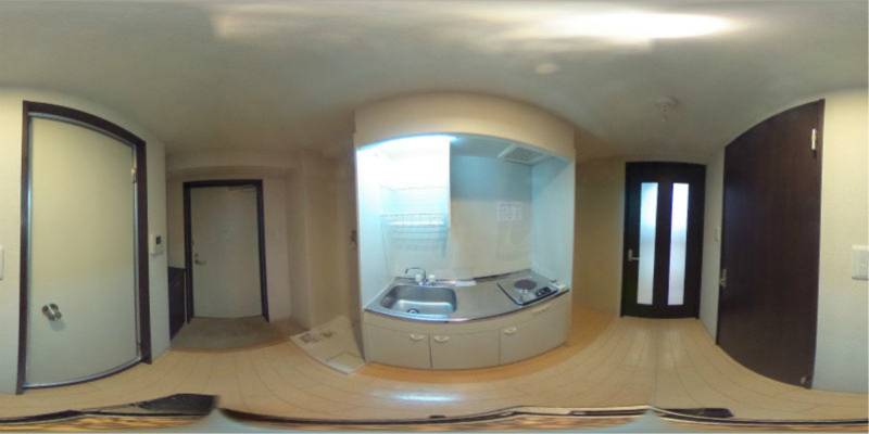 パノラマ画像キッチン