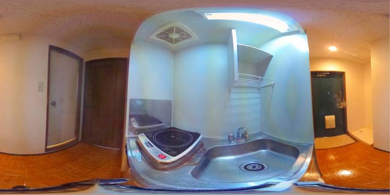 パノラマ画像キッチン