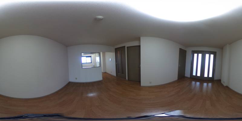 パノラマ画像リビング