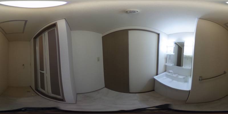 パノラマ画像洗面所